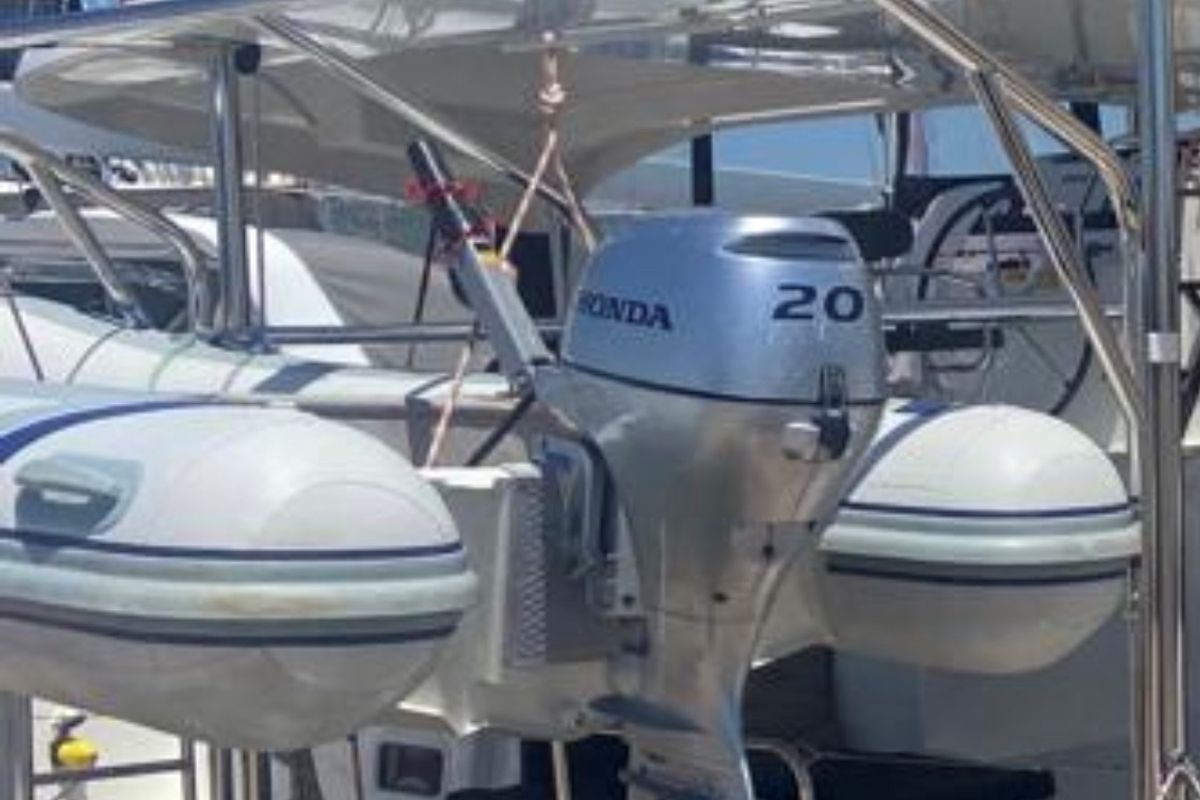 Ocean Pearl, a Lagoon 42 catamaran at Općina Rogoznica, Croatia