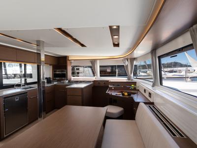 Galley of Carruba - Comfort Line , a Lagoon 46 catamaran at Tonnarella, Italy