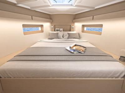 Cabin on Mercator, a Beneteau Oceanis 37.1 sailboat at Municipal Unit of Lefkada, Greece