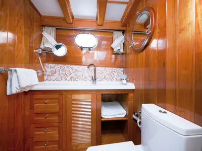 Head on Fortuna, a Custom Made Fortuna* yacht at Bodrum, Turkey