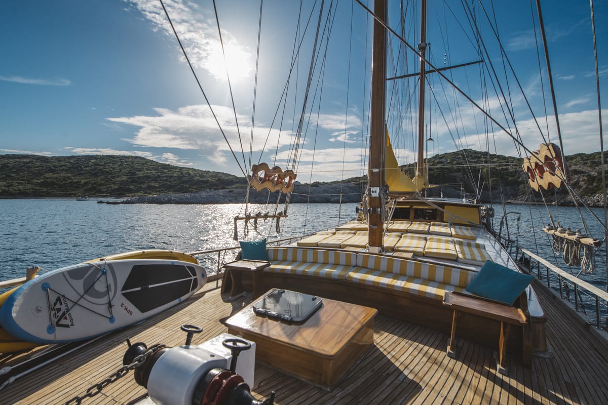 Fortuna, a Custom Made Fortuna* yacht at Bodrum, Turkey