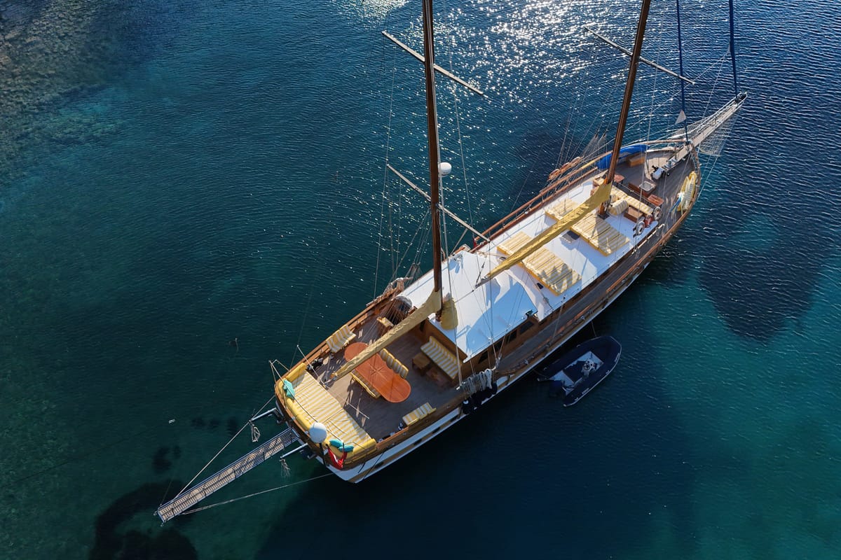 Fortuna, a Custom Made Fortuna* yacht at Bodrum, Turkey