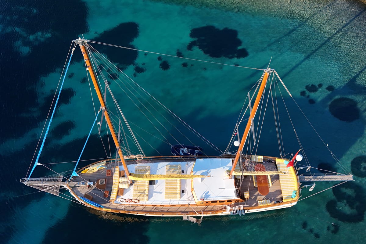 Fortuna, a Custom Made Fortuna* yacht at Bodrum, Turkey