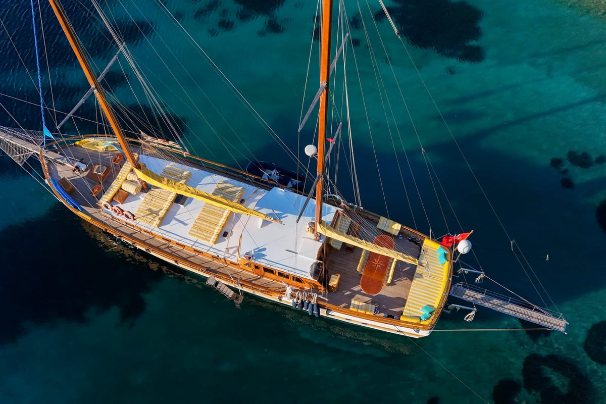 Fortuna, a Custom Made Fortuna* yacht at Bodrum, Turkey