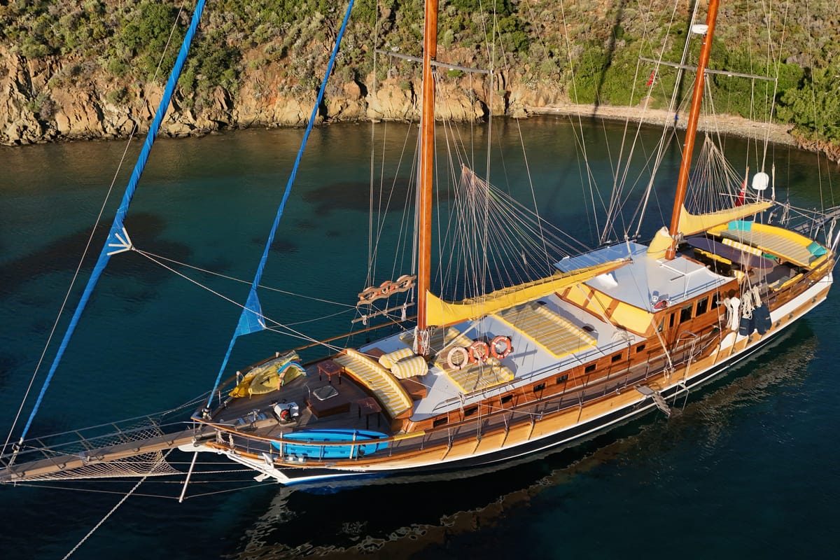 Fortuna, a Custom Made Fortuna* yacht at Bodrum, Turkey