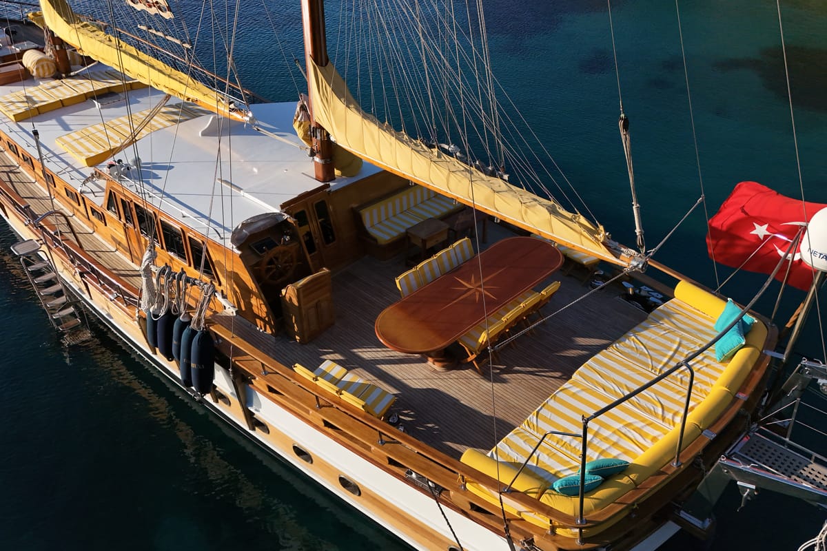 Fortuna, a Custom Made Fortuna* yacht at Bodrum, Turkey