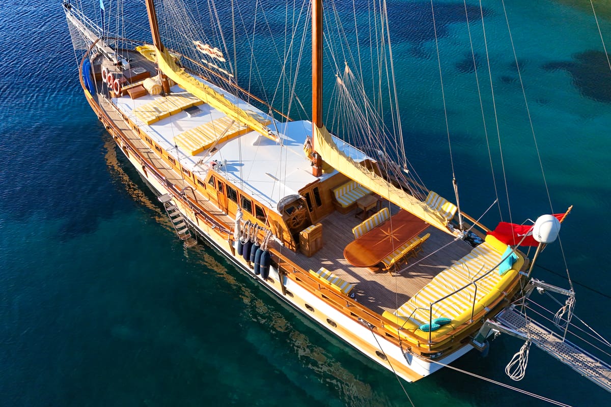 Fortuna, a Custom Made Fortuna* yacht at Bodrum, Turkey