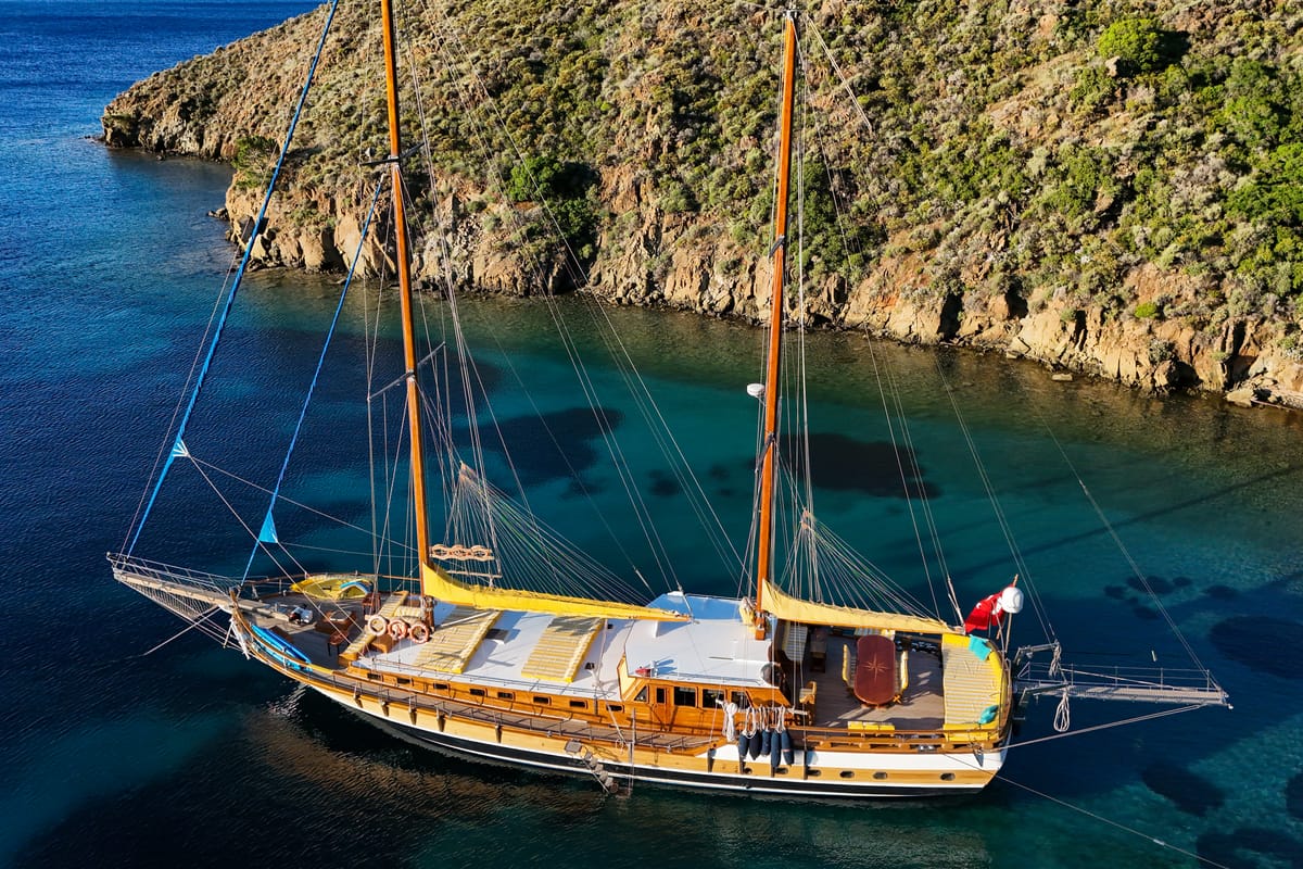 Fortuna, a Custom Made Fortuna* yacht at Bodrum, Turkey