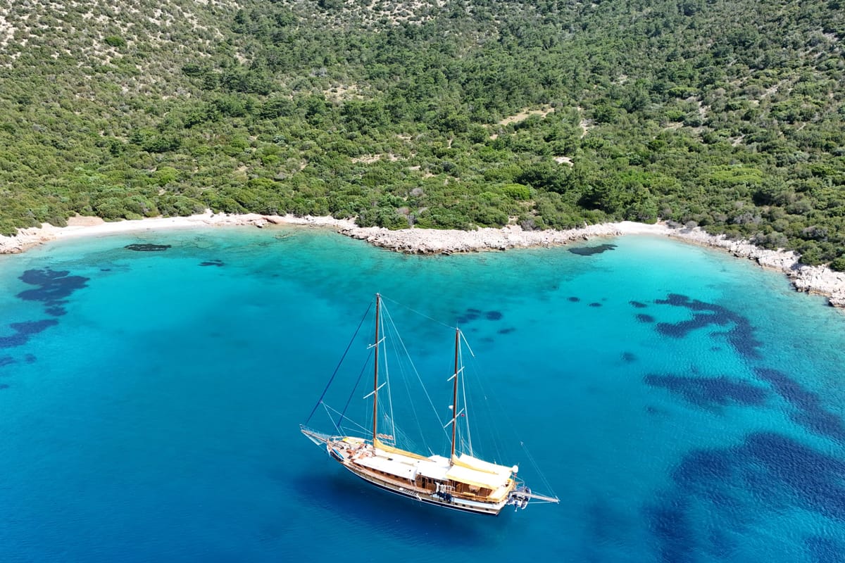 Fortuna, a Custom Made Fortuna* yacht at Bodrum, Turkey