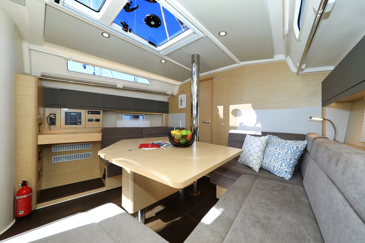 Cabin on Alexander, a Hanse Yachts Hanse 418 sailboat at Grad Kaštela, Croatia