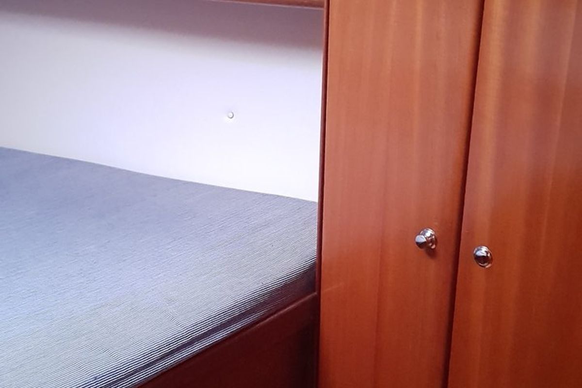 Cabin on Srna, a Bavaria 49 sailboat at Zadar, Croatia