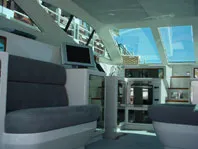 Bloody Mary, a Voyage Voyage 420ST motorboat at es Jonquet, Spain