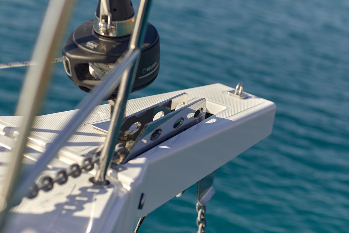 A'more, a Elan Impression 45 sailboat at Pirovac, Croatia