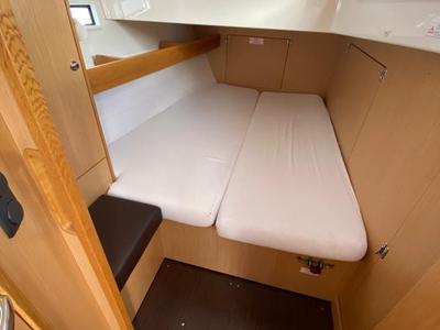 Cabin on Tetras, a Bavaria 45 sailboat at Gdańsk, Poland