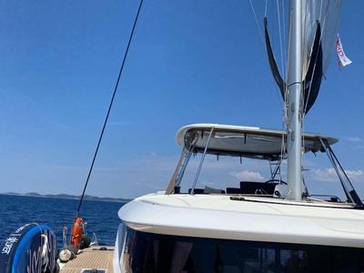 Chill Out, a Lagoon 46 OW catamaran at Općina Rogoznica, Croatia