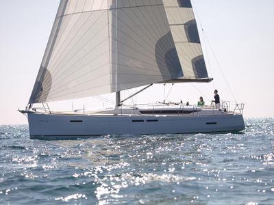 Timaria III, a Jeanneau Sun Odyssey 449 sailboat at Nieuwpoort, Belgium