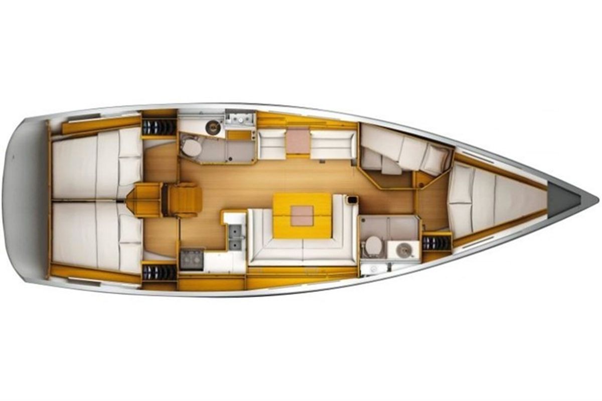 Timaria III, a Jeanneau Sun Odyssey 449 sailboat at Nieuwpoort, Belgium