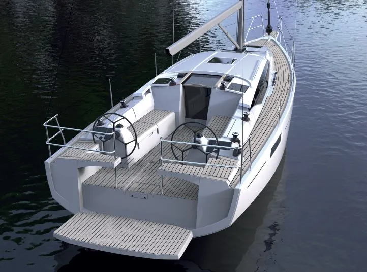 Angelmiles 2, a Northman Maxus 35 sailboat at Valencia, Spain
