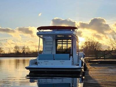 Exterior view of Liberty - Luxury 10, a Cygnet Liberty motorboat at Rheinsberg, Germany