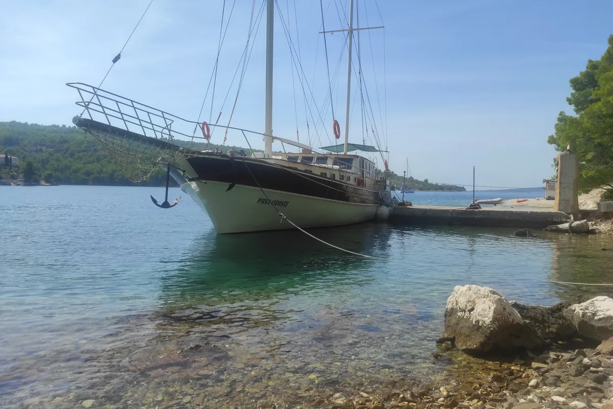 Exterior view of Premium, a Gulet Gulet gulet at Strožanac Donji, Croatia