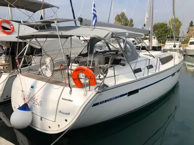 S/Y Thalassa, a Bavaria Cruiser 51 sailboat at Athens, Greece