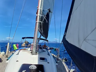 Cabin 3, a Dufour Dufour 40 sailboat at Palermo, Italy