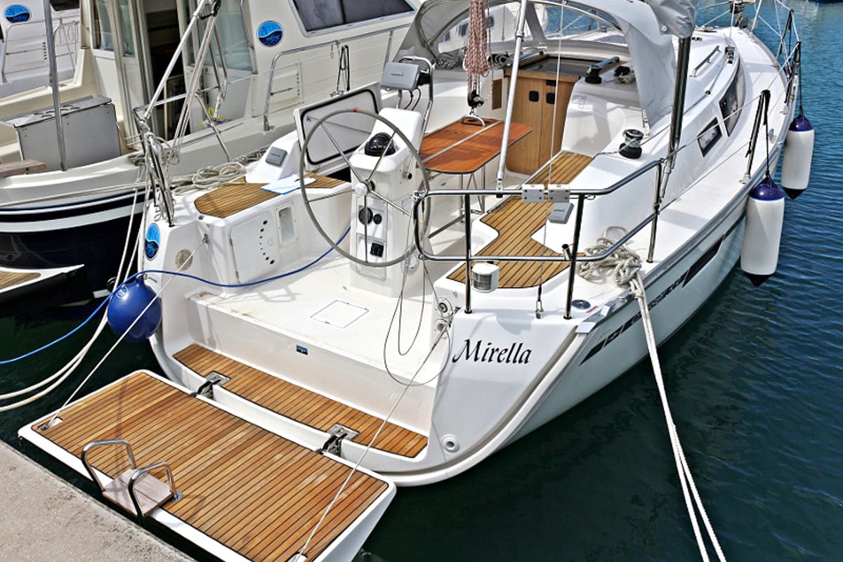 Mirella, a Bavaria Cruiser 33 sailboat at Općina Sukošan, Croatia