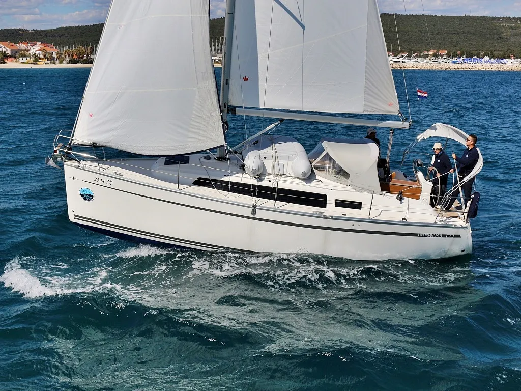 Mirella, a Bavaria Cruiser 33 sailboat at Općina Sukošan, Croatia