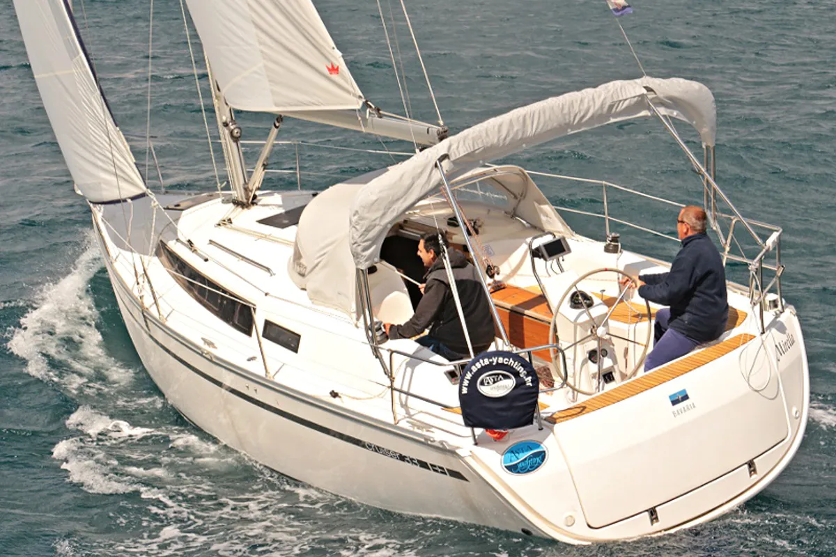 Mirella, a Bavaria Cruiser 33 sailboat at Općina Sukošan, Croatia