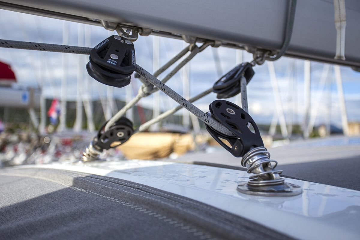 Bellagio, a Beneteau Oceanis 38.1 sailboat at Zadar, Croatia