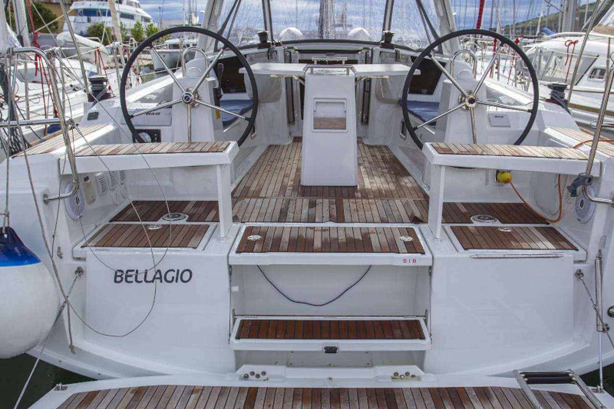 Bellagio, a Beneteau Oceanis 38.1 sailboat at Zadar, Croatia