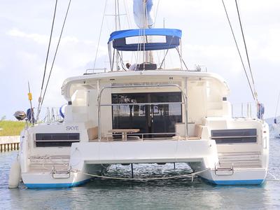 Skye , a Lagoon 50 catamaran at Road Town, British Virgin Islands