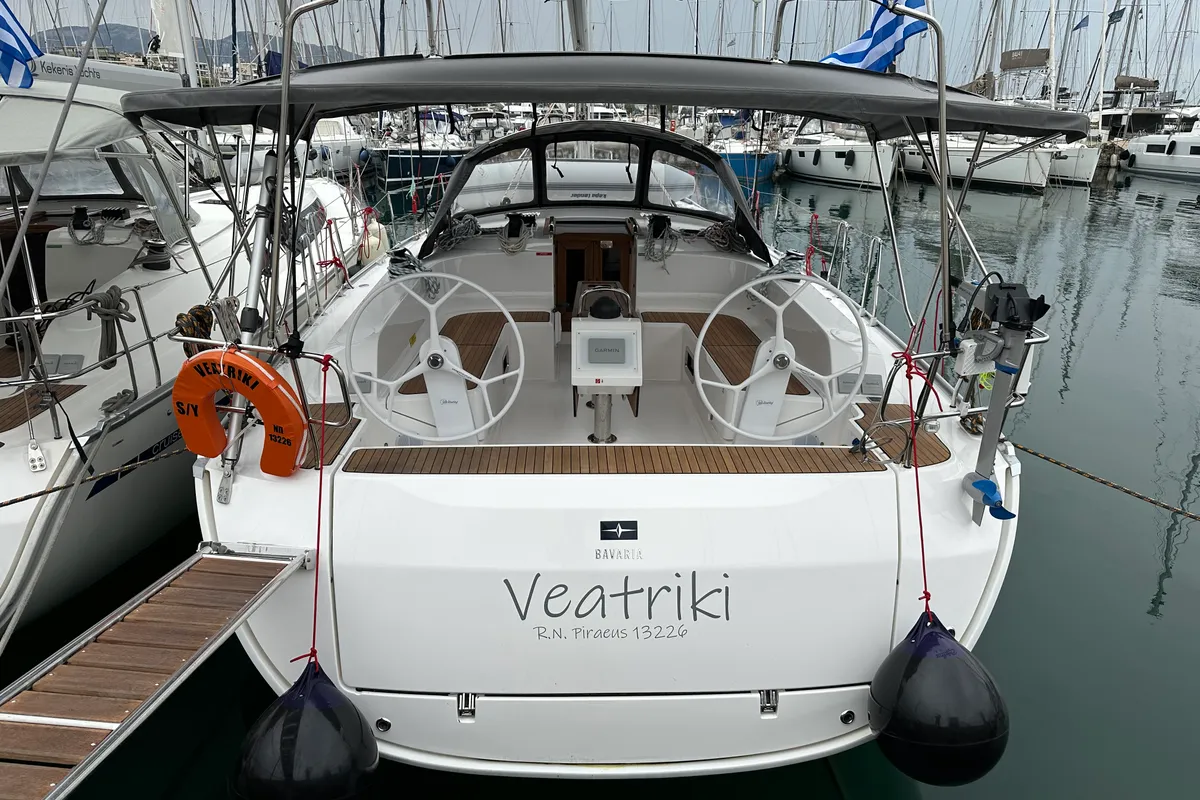 S/Y Veatriki, a Bavaria Cruiser 46 Style sailboat at Athens, Greece