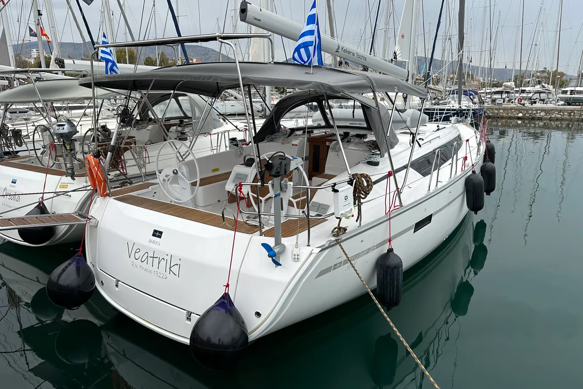 S/Y Veatriki, a Bavaria Cruiser 46 Style sailboat at Athens, Greece