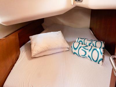 Cabin on EVITA Boat location in LEFKAS MARINA, D-marin, a Jeanneau Sun Odyssey 49DS sailboat at Municipal Unit of Lefkada, G…