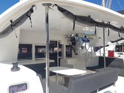 Blue Diamond, a Lagoon Lagoon 450 Sport catamaran at Pianottoli-Caldarello, France