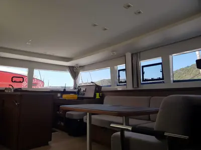 Blue Diamond, a Lagoon Lagoon 450 Sport catamaran at Pianottoli-Caldarello, France