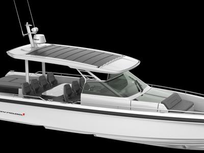 Opijum, a Axopar 37 Sun Top motorboat at Seget Donji, Croatia