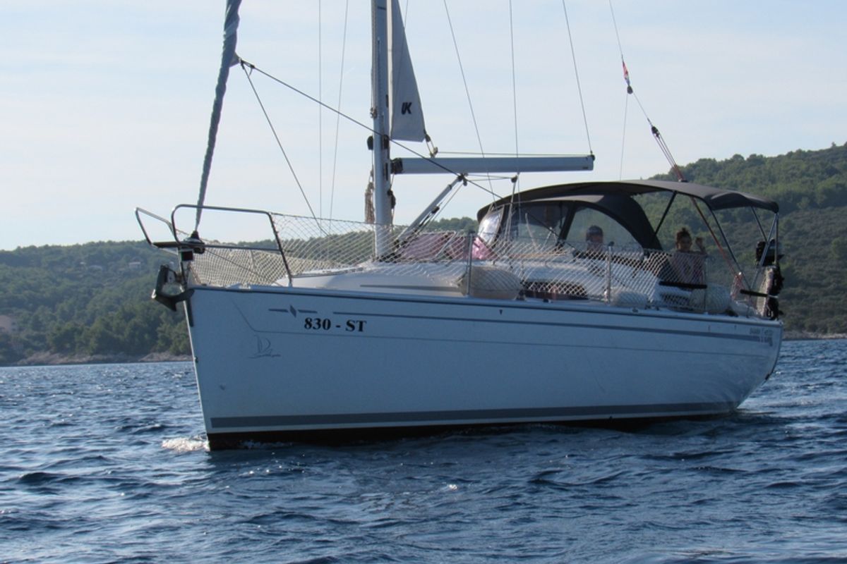 Jelsa, a Bavaria 31 Cruiser sailboat at Split, Croatia