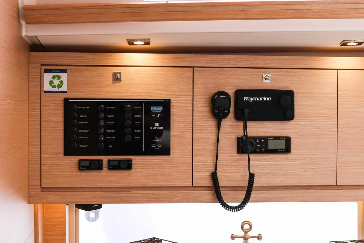 Bellatrix, a Dufour 470 sailboat at Grad Kaštela, Croatia