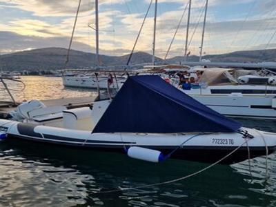 Exterior view of nn, a Falkor Boats Horvat i kćeri d.o.o. RIB Falkor 22 rib at Grad Šibenik, Croatia