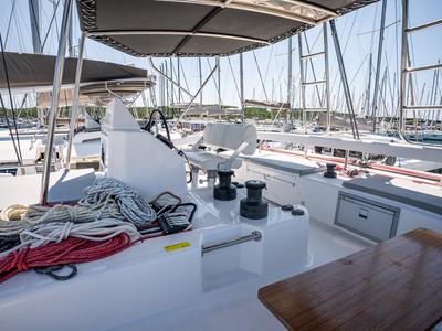 LoveMarine, a Dufour 48 Catamaran catamaran at Pirovac, Croatia
