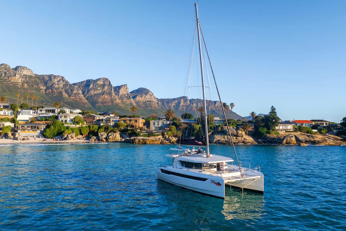 Moorings 5200 Exclusive Plus, a Leopard 52 catamaran at Rodney Bay, Saint Lucia