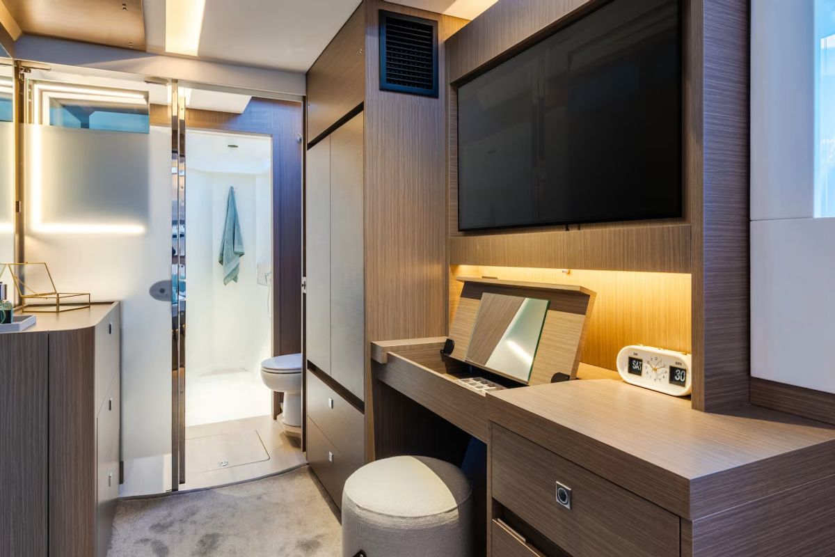 Moorings 5200 Exclusive Plus, a Leopard 52 catamaran at Rodney Bay, Saint Lucia