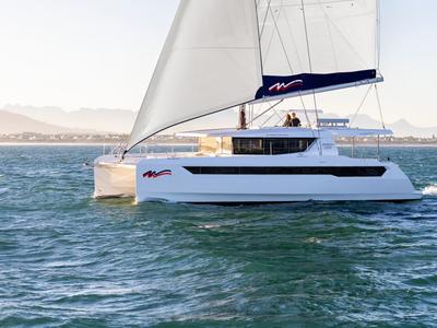 Moorings 5200 Exclusive Plus, a Leopard 52 catamaran at Rodney Bay, Saint Lucia