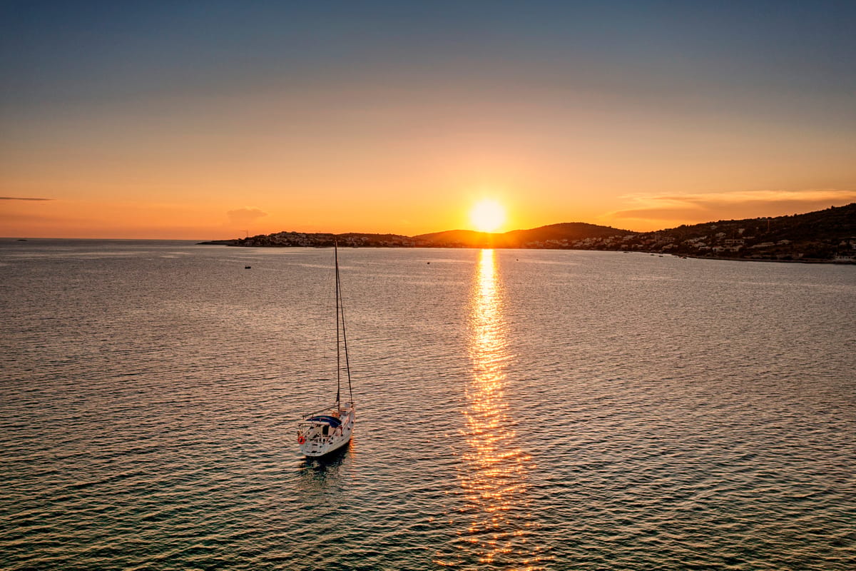 Exterior view of Classic, a Elan 40 sailboat at Split, Croatia