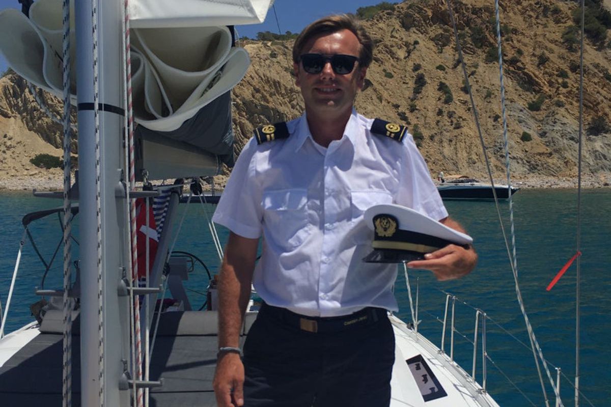 Ariel, a Hanse Yachts Hanse 505 sailboat at Ibiza, Spain