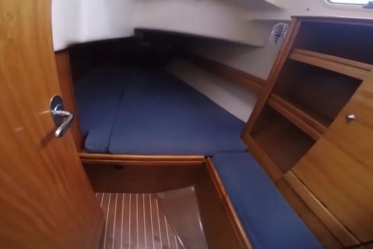 Alexandros I, a Bavaria 37 sailboat at Municipal Unit of Lefkada, Greece