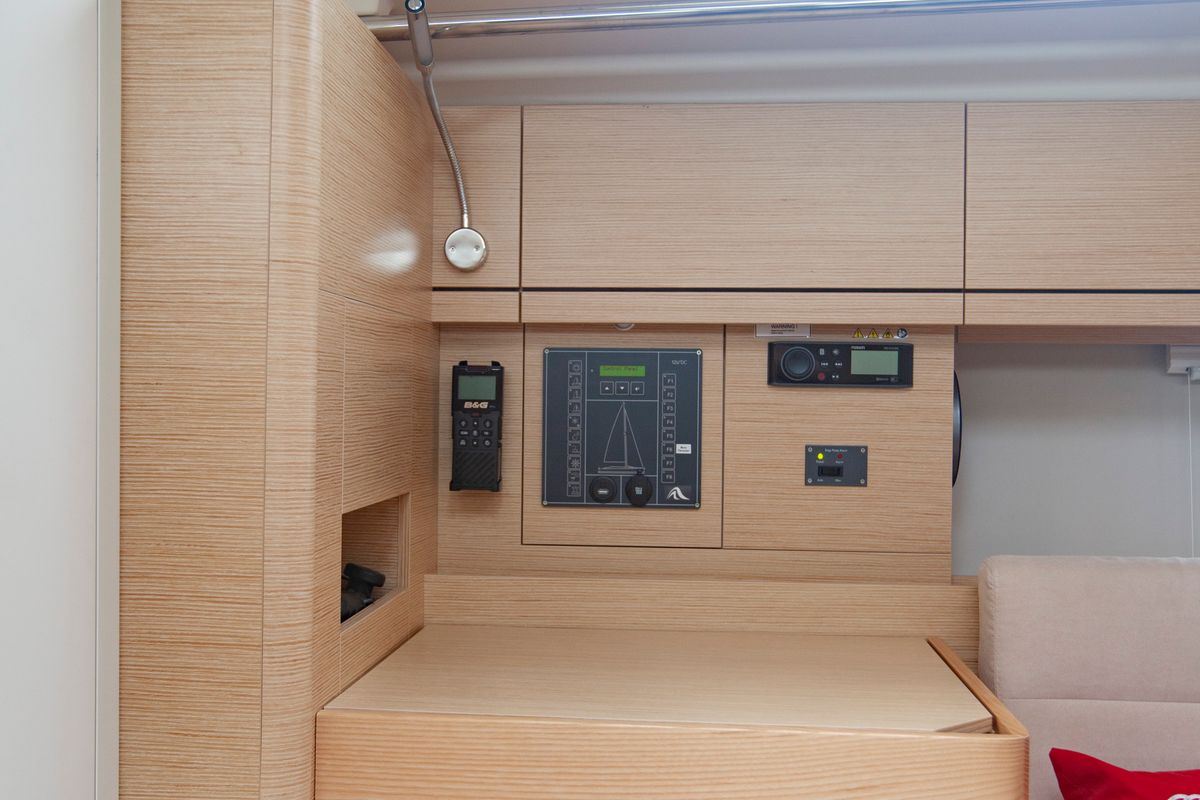 Atlas, a Hanse Yachts Hanse 388 sailboat at Marmaris, Turkey