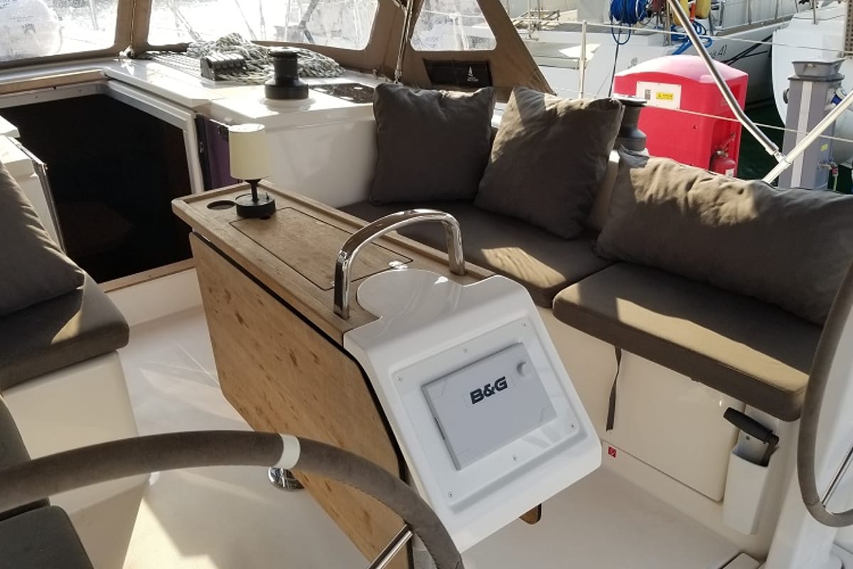 Fiesta, a Bavaria C42 sailboat at Fethiye, Turkey
